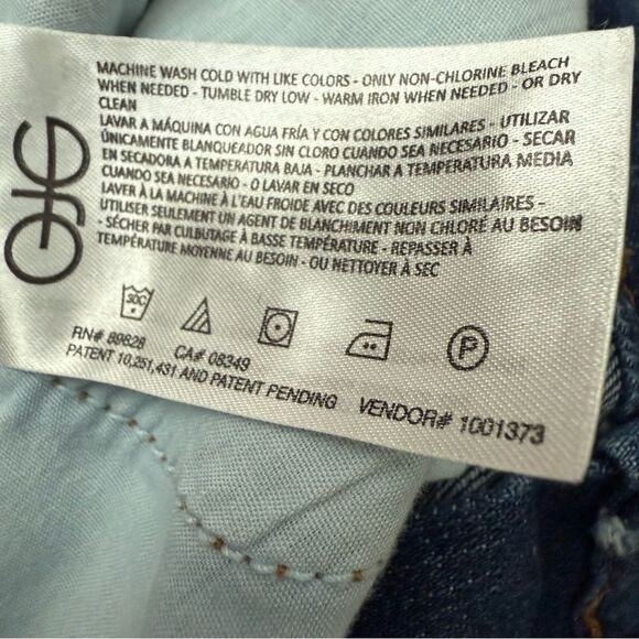 Ella Moss Blue Straight Jeans with Distressed Look 8/29 Junior - Picture 8 of 9